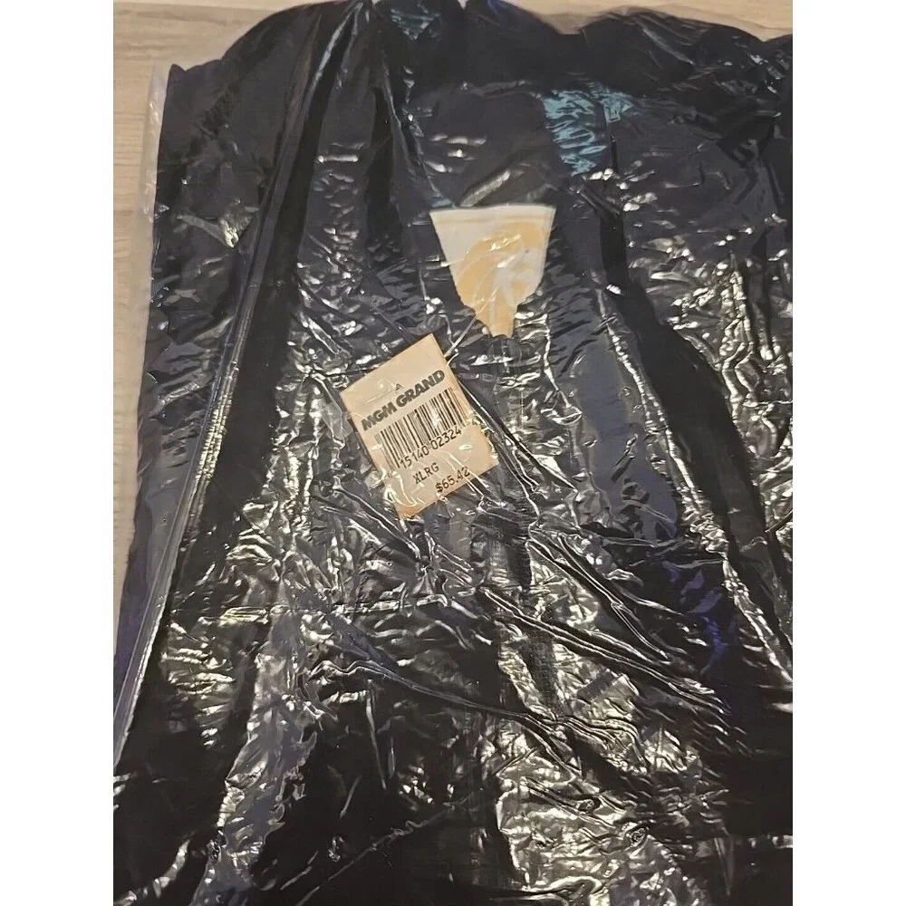 Dead Stock Mike Tyson Frank Bruno 1996 Boxing Fight Zip Jacket XL L - Picture 4 of 5